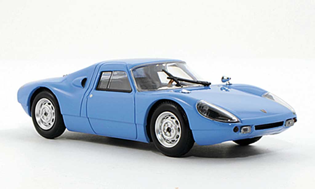 Porsche 904 1964 1/43 Minichamps 1964 GTS blauw modelauto