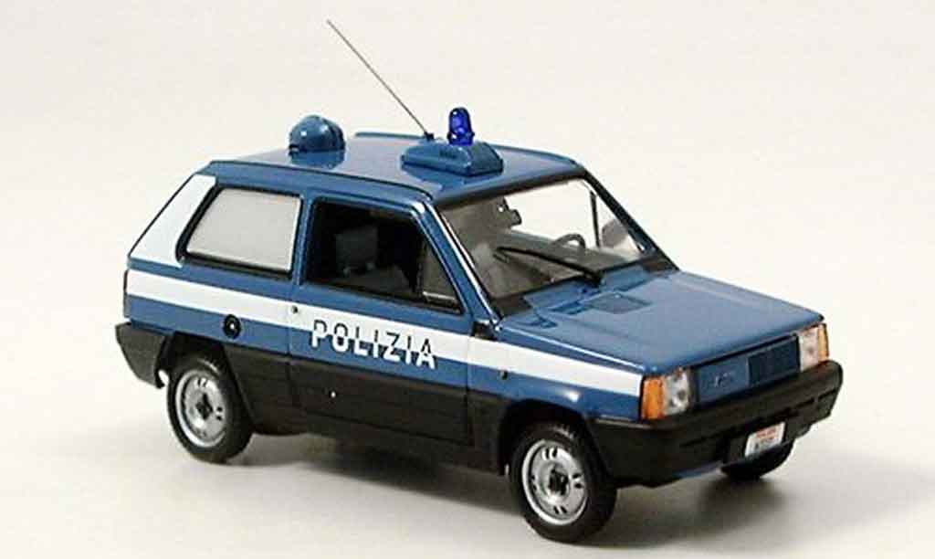 Fiat Panda 1/43 Minichamps italienische politie modelauto