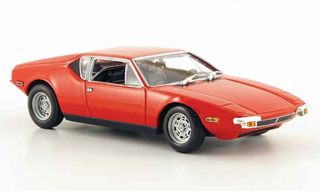 De Tomaso Pantera 1/43 Minichamps rood 1972 modelauto