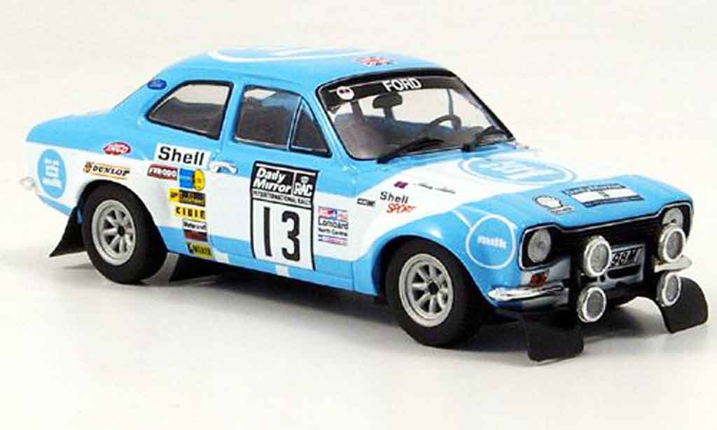 Ford Escort MK1 1/43 Minichamps MK1 I Makinen Liddon Sieger Rallye RAC 1973 modelauto
