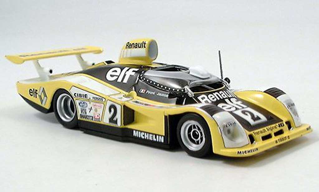 Alpine A442 1/43 Minichamps B No.2 Pironi / Jaussaud 24h Le Mans 1978 modelauto
