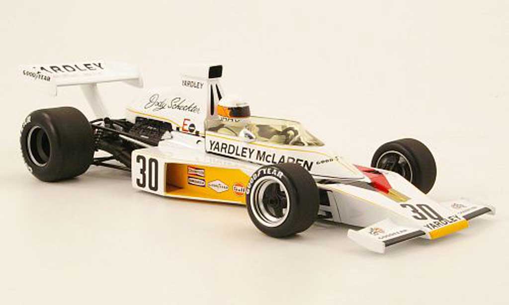 Ford F1 1973 1/18 Minichamps 1973 mclaren ford m23 no.30 yardley gp grande bretagne j.scheckter avec panneaux amovibles modelauto