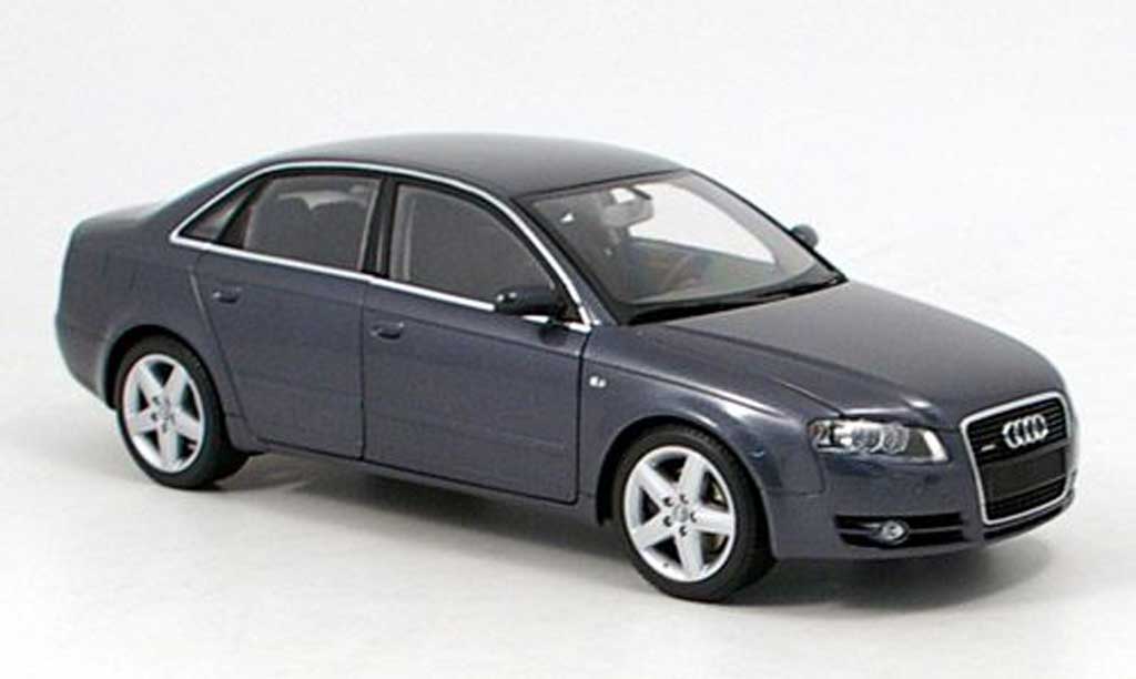 Audi A4 1/18 Minichamps grijs 2005 modelauto