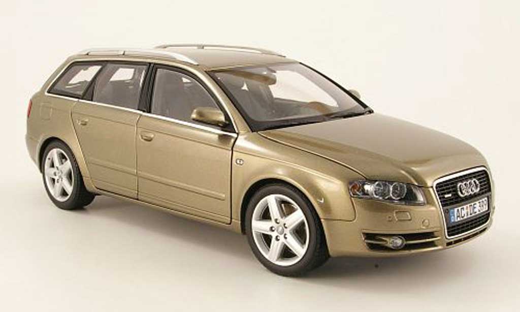 Audi A4 avant 1/18 Minichamps avant beige 2005 modelauto