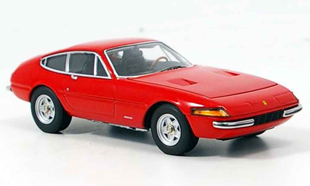 Ferrari 365 GTB/4 1/43 Kyosho GTB/4 rood 1971 modelauto
