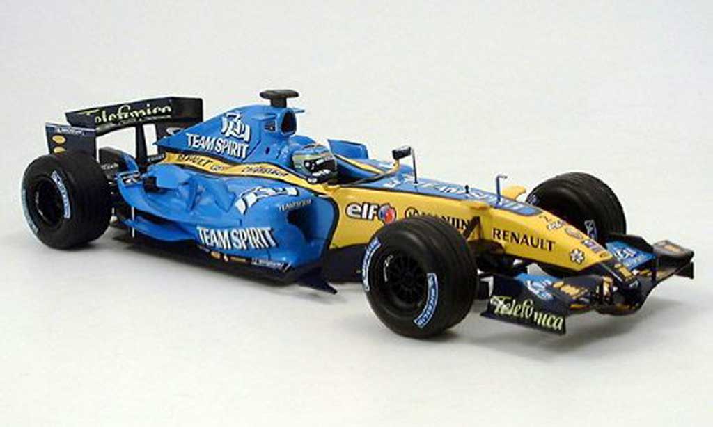 Renault F1 1/18 Hot Wheels r25 g.fisica 2006 modelauto