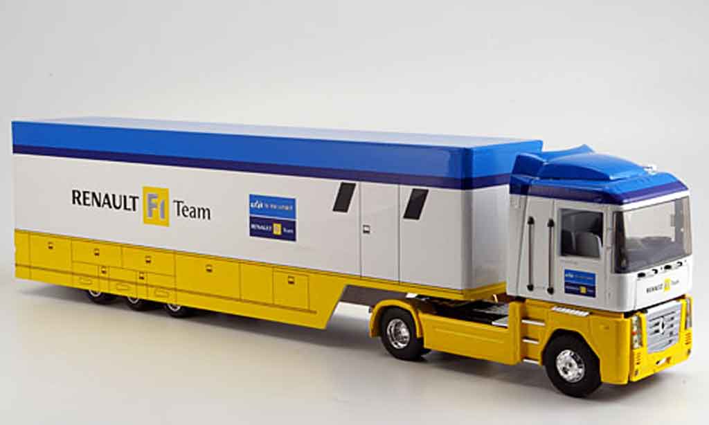 Renault Magnum 1/43 Eligor formule 1 transporteur 2005 modelauto