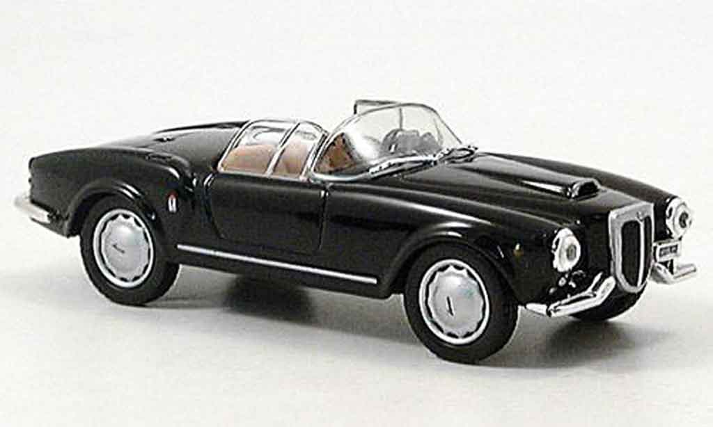 Lancia Aurelia B24 1/43 DeAgostini B24 cabriolet zwart 1954 modelauto