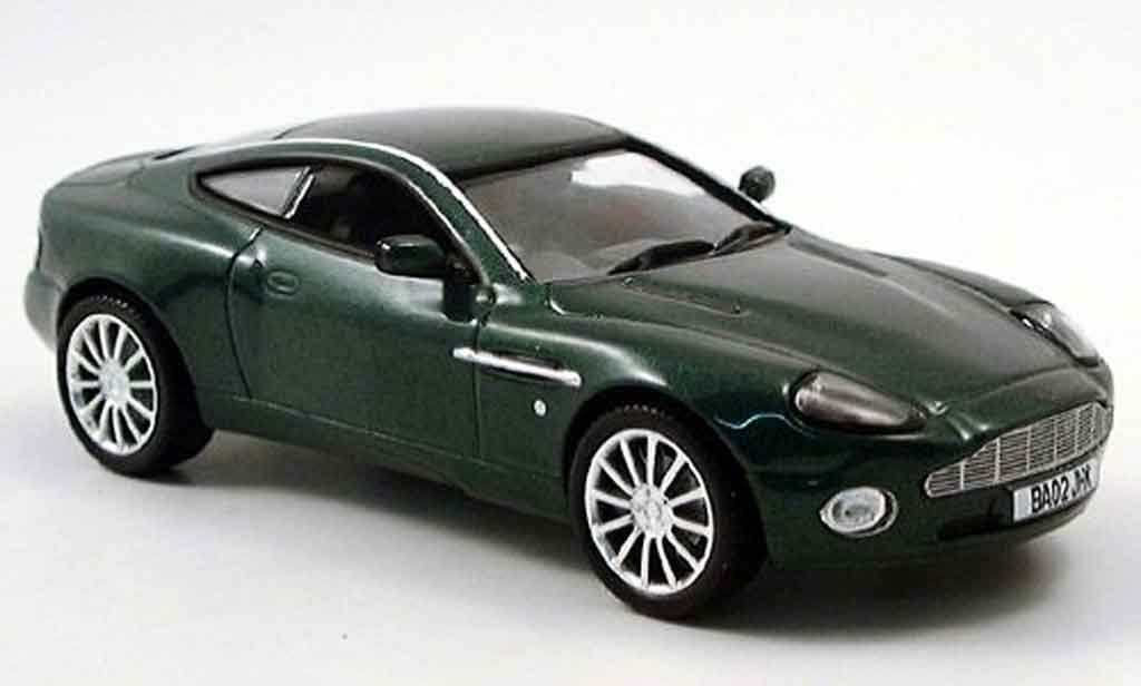 Aston Martin Vanquish 1/43 Norev v12 grun modelauto
