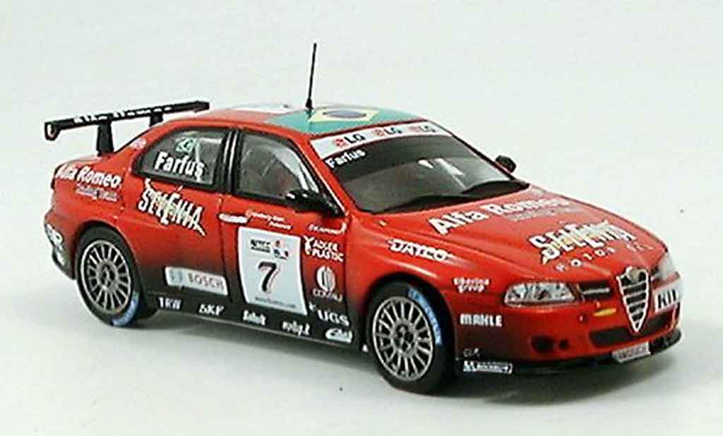 Alfa Romeo 156 GTA WTCC 1/43 Spark GTA WTCC no.7 farfus 2005 modelauto
