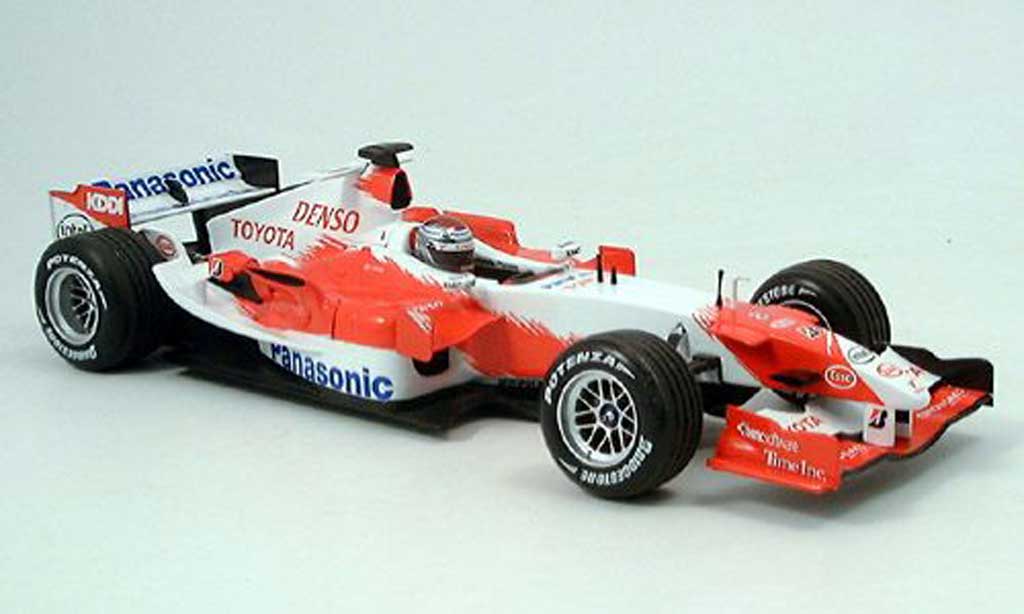 Toyota F1 1/18 Minichamps panasonic j.trulli presentation 2006 modelauto