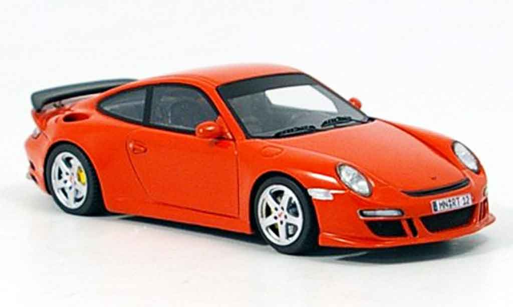 Ruf RT 12 1/43 Spark rood 2005 modelauto