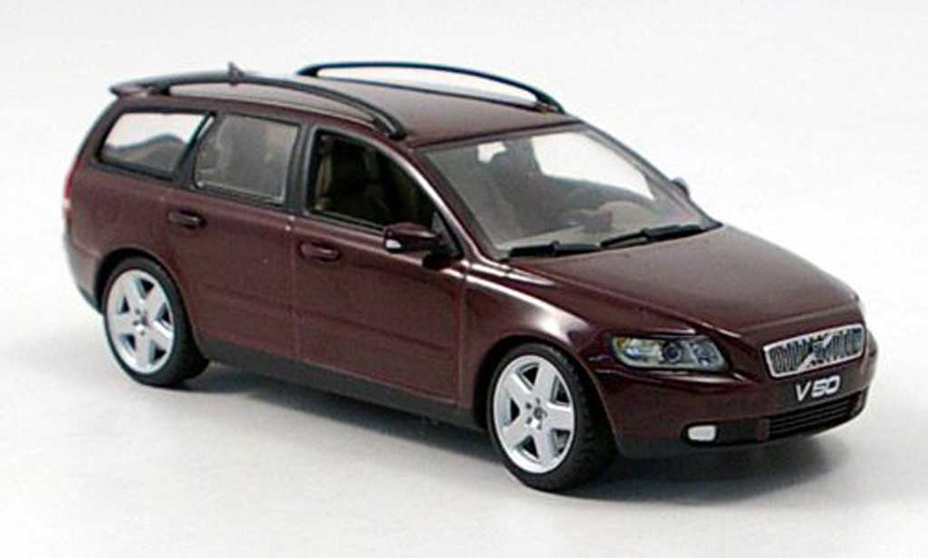 Volvo V50 1/43 Minichamps Stationwagen lila 2003 modelauto