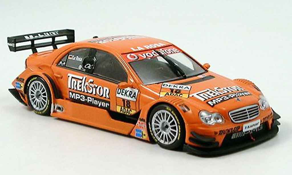 Mercedes Classe C 1/43 Minichamps DTM D.la Rosa Team Mucke 2006 modelauto
