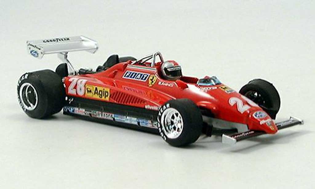 Ferrari 126 1982 1/43 Brumm 1982 C2 Turbo No.28 GP Italien Monza modelauto