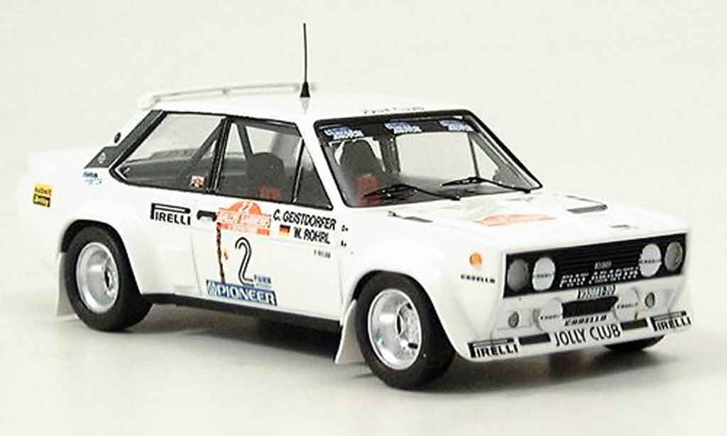 Fiat 131 1/43 Trofeu Abarth Jolly Club San Remo Rohrl Geistdorfer 1980 modelauto