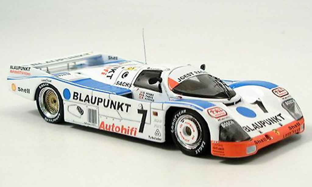 Porsche 962 1988 1/43 Spark 1988 No.7 funfter Le Mans modelauto