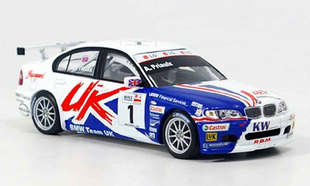 Bmw 320 E46 1/43 Minichamps E46 i WTCC A.Prilaux Champion 2005 modelauto