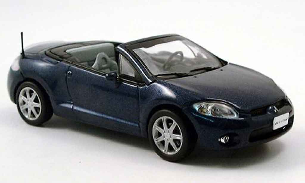 Mitsubishi Eclipse 1/43 Norev Spider blauw 2006 modelauto