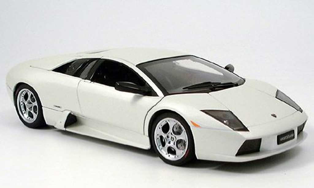 Lamborghini Murcielago 1/18 Autoart wit 2001 modelauto