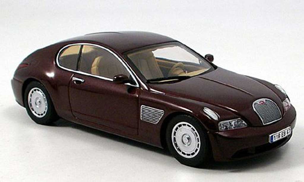 Bugatti EB118 1/43 Autoart rood Genf 2000 modelauto