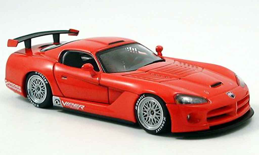 Dodge Viper Competition 1/43 Autoart Competition Competition Car Plain Body rood 2004 modelauto