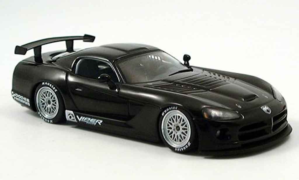 Dodge Viper Competition 1/43 Autoart Competition Competition Car Plain Body zwart 2004 modelauto