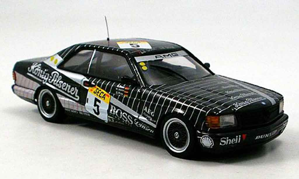Mercedes 500 SEC 1/43 Autoart SEC SEC AMG No.5 24h Spa 1989 modelauto