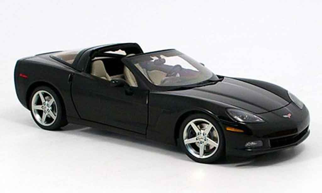 Chevrolet Corvette C6 1/18 Autoart C6 coupe (c6) zwart 2005 modelauto
