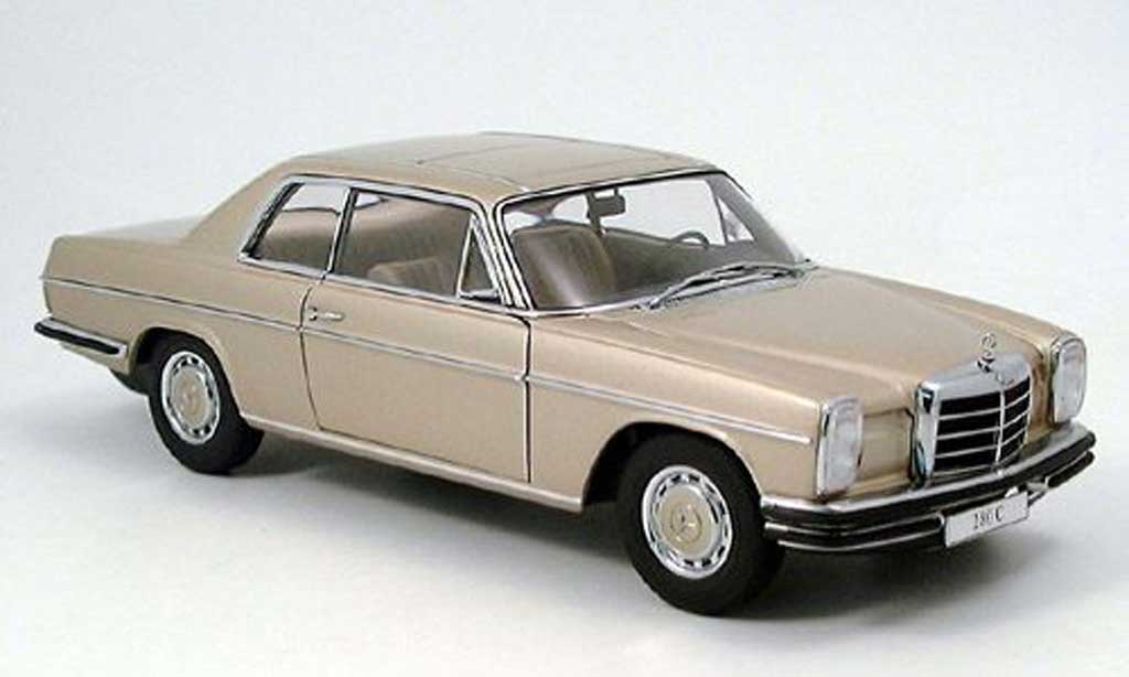 Mercedes 280 1972 1/18 Autoart 1972 c (w115) strichachter beige modelauto