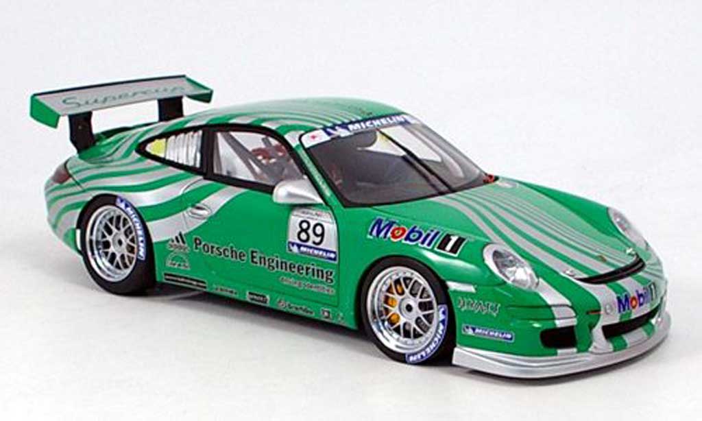 Porsche 997 GT3 CUP 1/18 Autoart GT3 Cup 2006 sc vip car grun modelauto