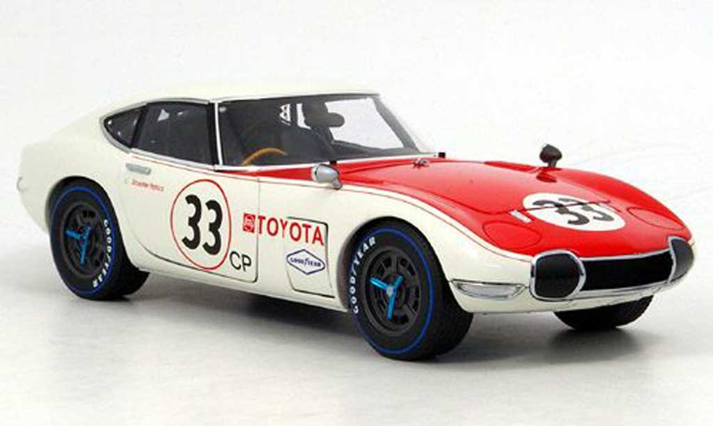 Toyota 2000 GT SCCA 1/18 Autoart SCCA no.33 1968 modelauto