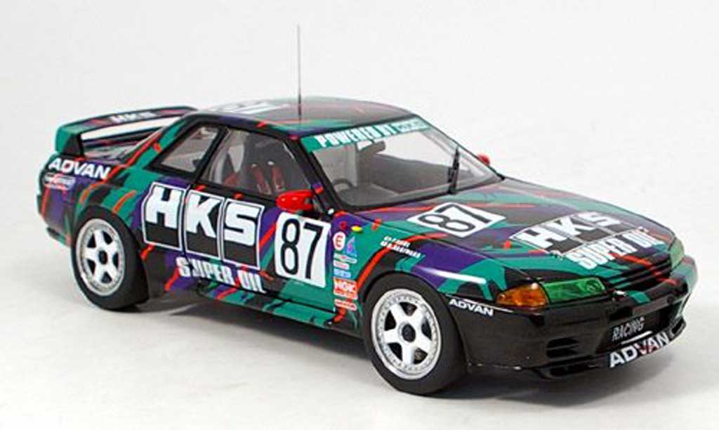 Nissan Skyline R32 1/18 Autoart R32 gtr hks skyline no.87 1993 modelauto