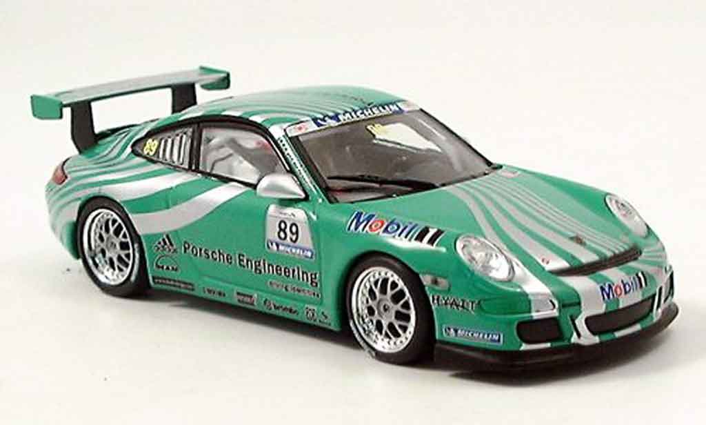 Porsche 997 GT3 CUP 1/43 Minichamps GT3 Cup Racing No.89 grun modelauto