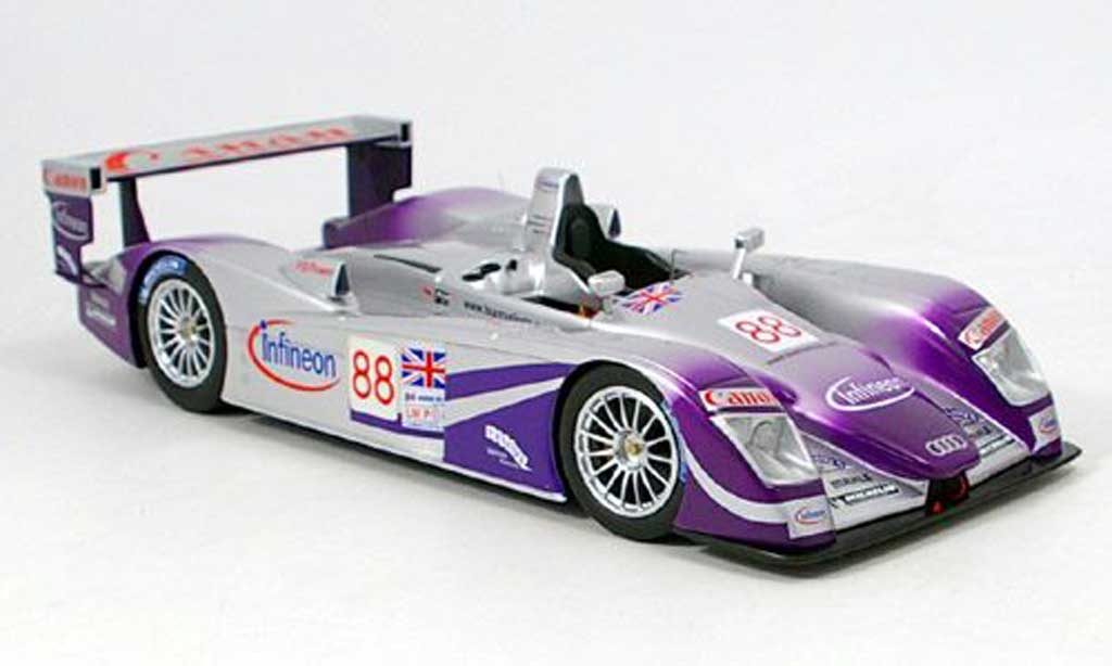 Audi R8 Le Mans 1/18 Spark Le Mans 2004 modelauto