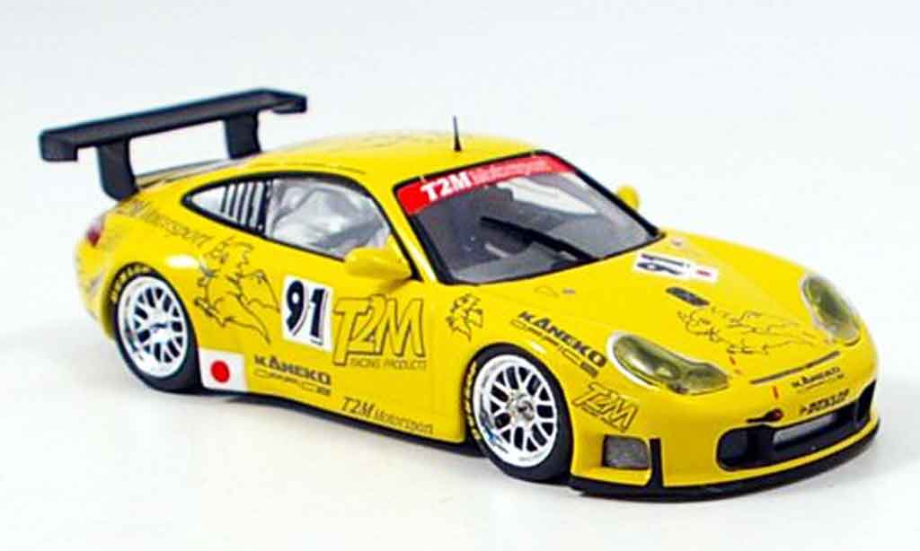 Porsche 997 GT3 RS 1/43 Minichamps GT3 RS 2006 Essais du Mans modelauto