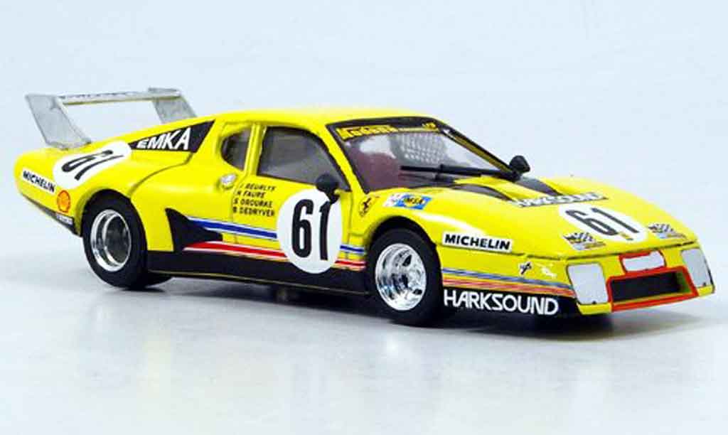 Ferrari 512 BB 1/43 Brumm BB le mans 1979 modelauto