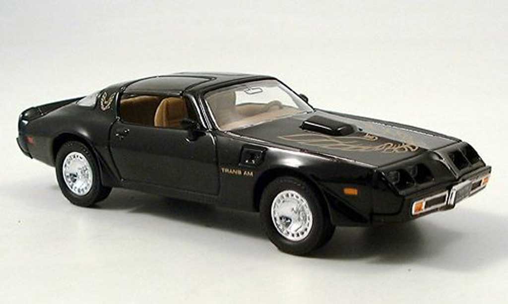 Pontiac Firebird 1979 1/43 Yat Ming 1979 Trans Am zwart modelauto