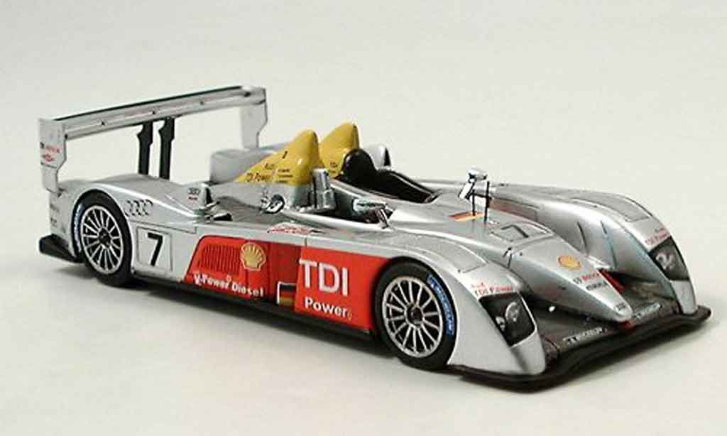 Audi ST 1/43 Spark Joest No.7 dritter Le Mans 2006 modelauto
