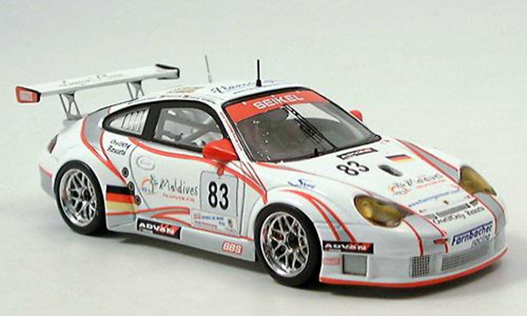 Porsche 996 GT3 RSR 1/43 Spark GT3 RSR No.83 Seikel Motorsport 24h Le Mans 2006 modelauto