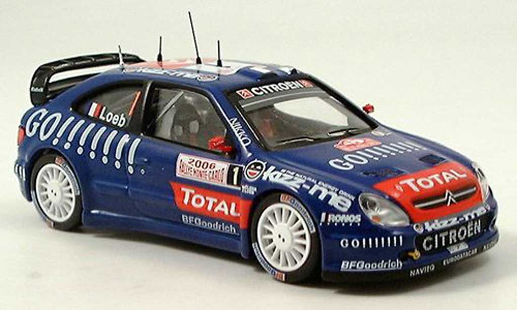 Citroen Xsara WRC 2006 1/43 IXO WRC 2006 No.1 Loeb modelauto