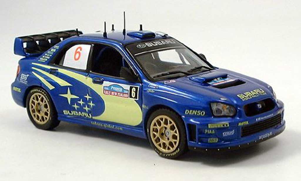 Subaru Impreza WRC 1/43 IXO WRC No.6 Atkinson Rally Neuseeland 2005 modelauto