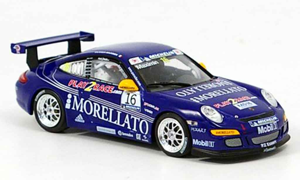 Porsche 997 GT3 1/43 Minichamps GT3 Racing Team Morellato modelauto
