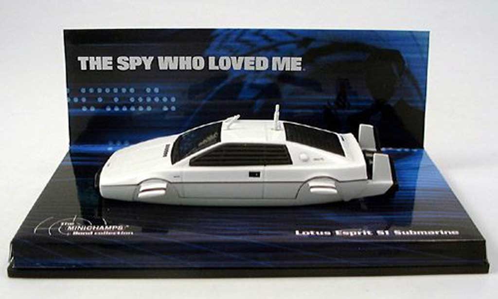 Lotus Esprit 1/43 Minichamps Submarine James Bond The Spy wo loved me modelauto