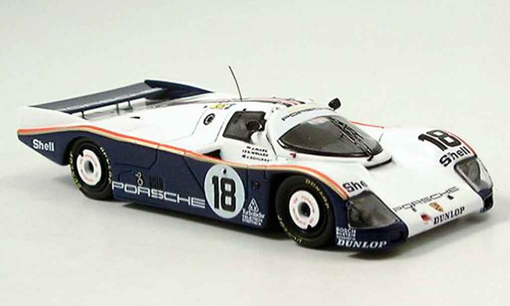Porsche 962 1987 1/43 Spark 1987 No.18 Le Mans modelauto