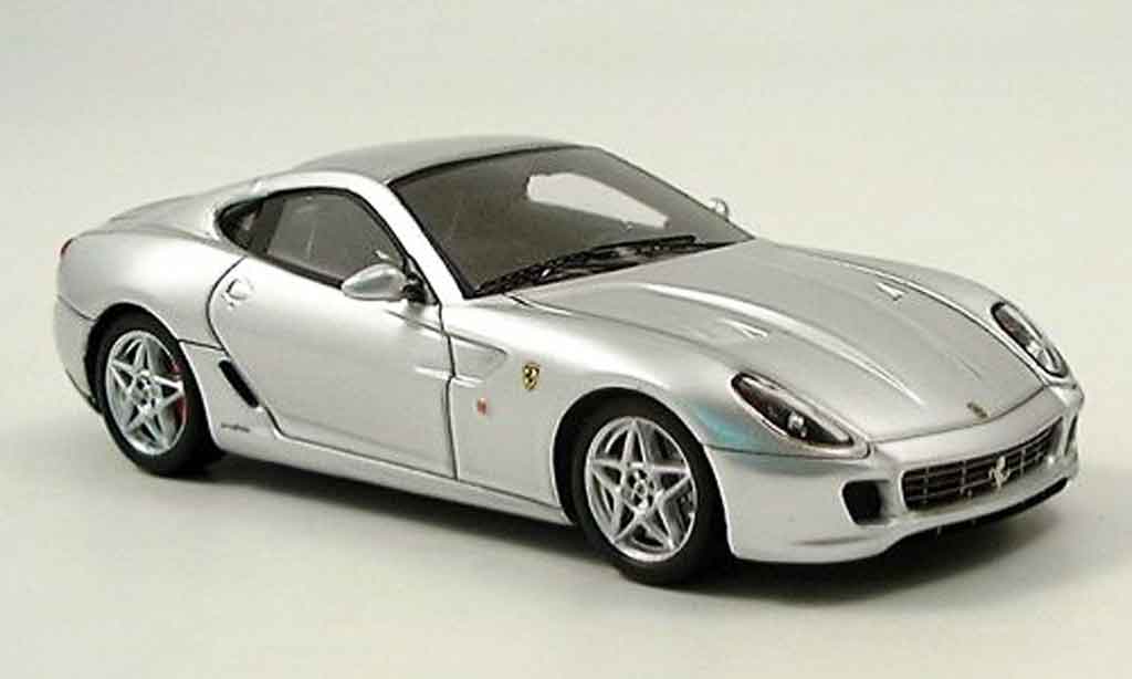 Ferrari 599 GTB 1/43 Red Line GTB grijs metallic 2006 modelauto