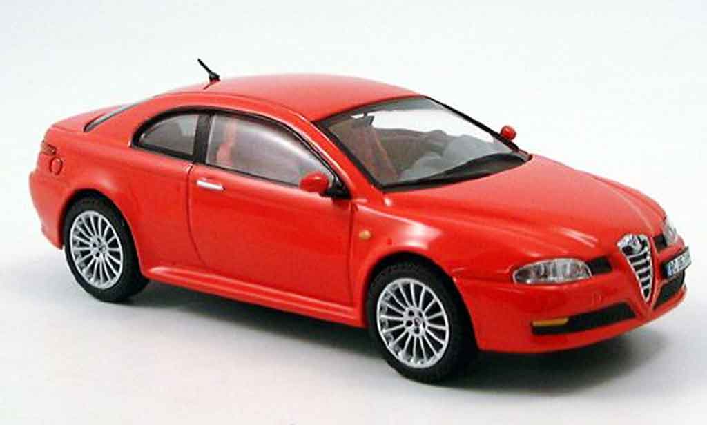 Alfa Romeo GT V6 1/43 IXO V6 3.2 rood 2004 modelauto
