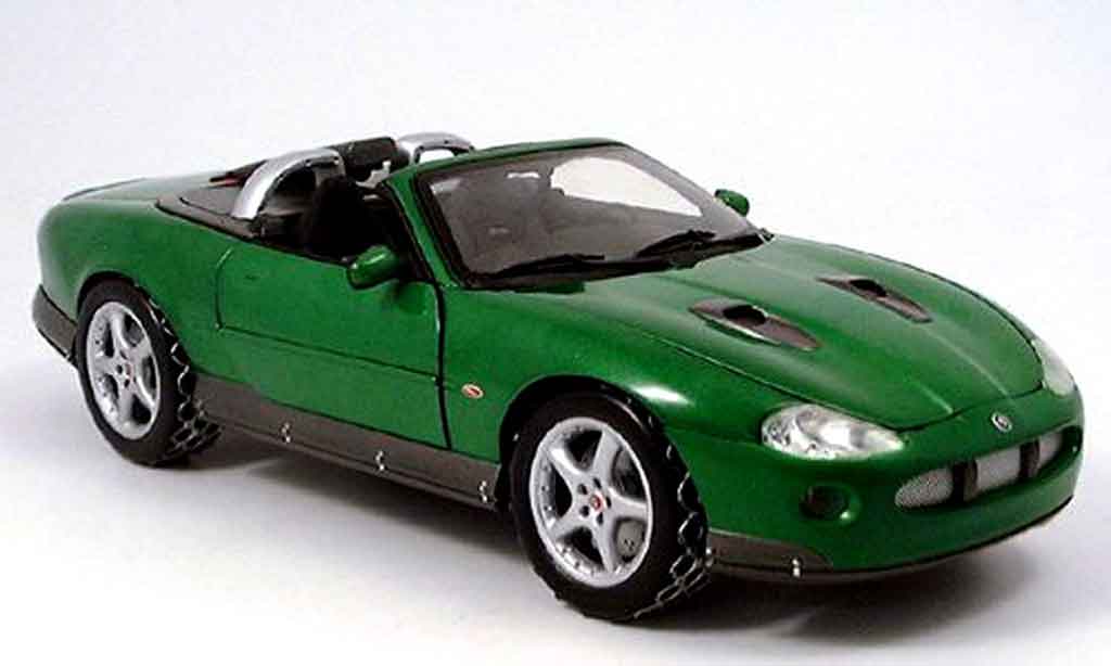 Jaguar XKR 1/18 Ertl roadster james bond collection grun modelauto