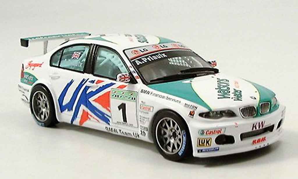 Bmw 320 E46 1/43 Spark E46 i 3er No.1 Sieger WTCC Macau Priaulx 2005 modelauto