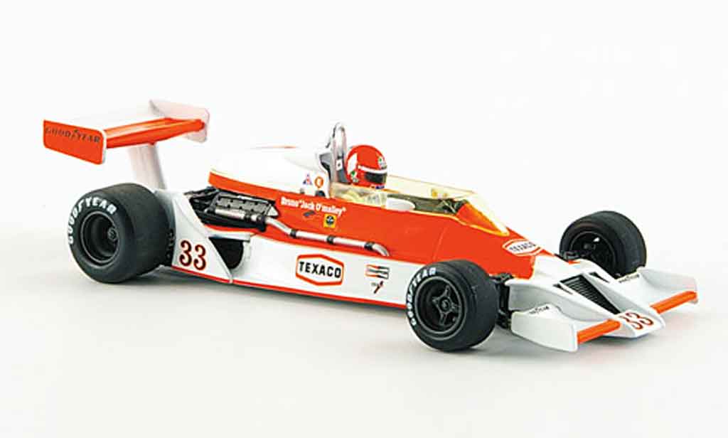 McLaren M26 1/43 Minichamps Ford Giacomelli avec Motornachbildung 1978 modelauto
